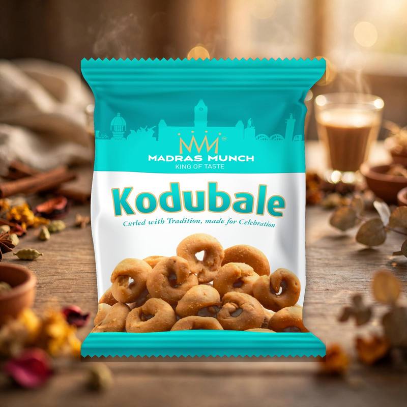 Madras Munch Kodubale package
