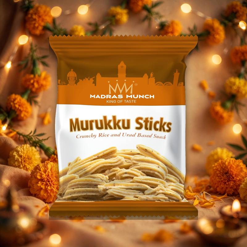 Madras Munch Murukku Sticks package